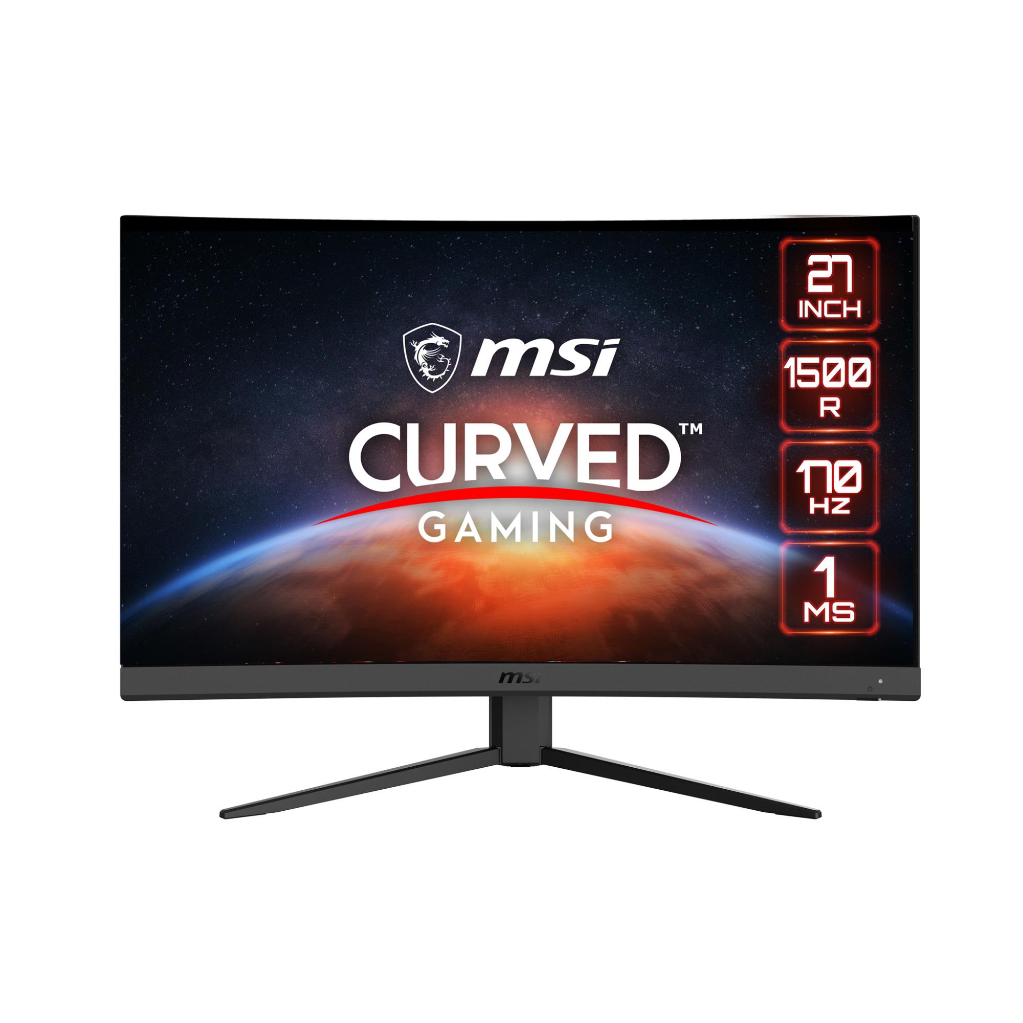LCD Monitor MSI G27CQ4 E2 27" /Curved Panel VA 2560x1440 16:9 170Hz Matte 1 ms Tilt Colour Black G27CQ4E2