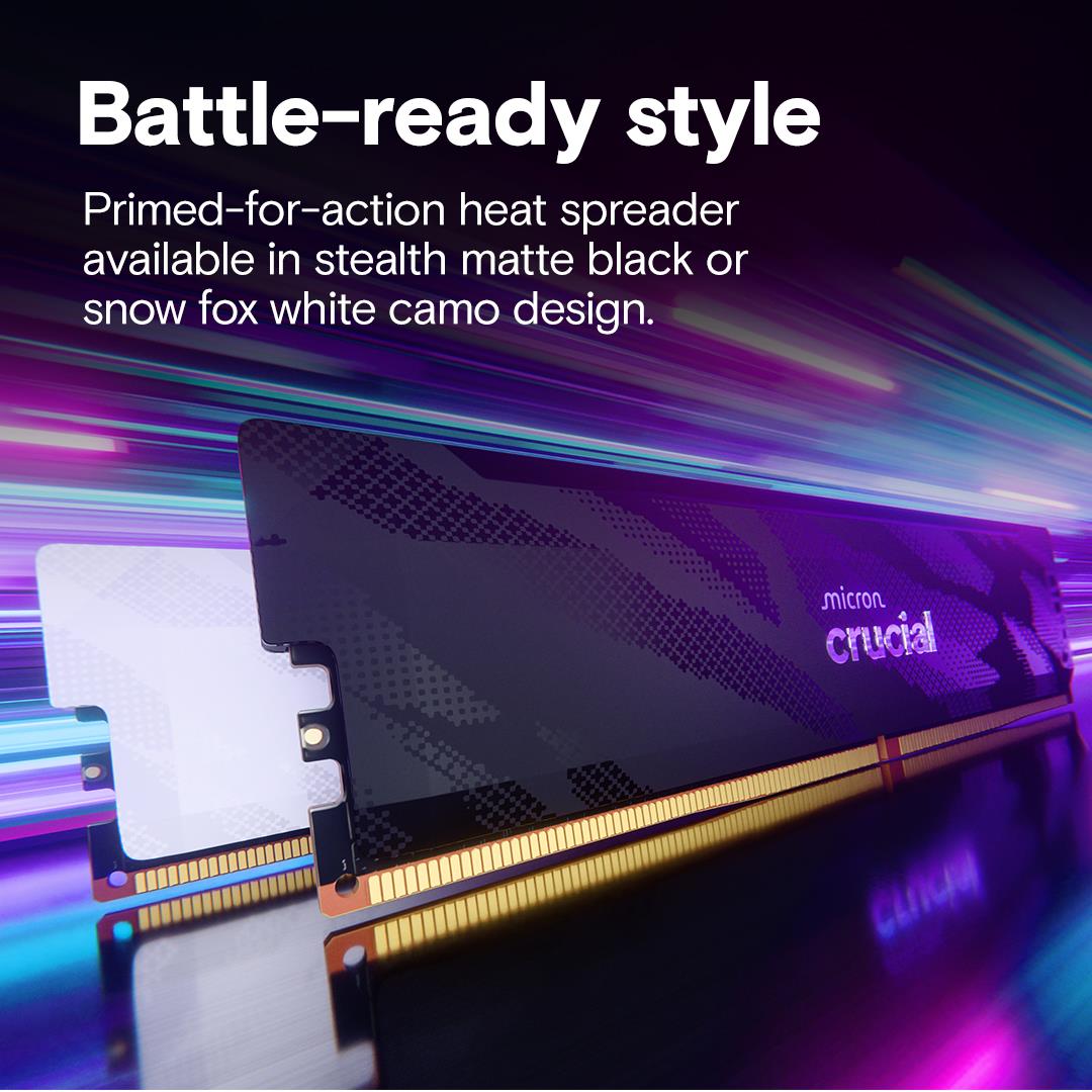 MEMORY DIMM PRO 32GB DDR5-6400/KIT2 CP2K16G64C32U5B CRUCIAL - Image 5