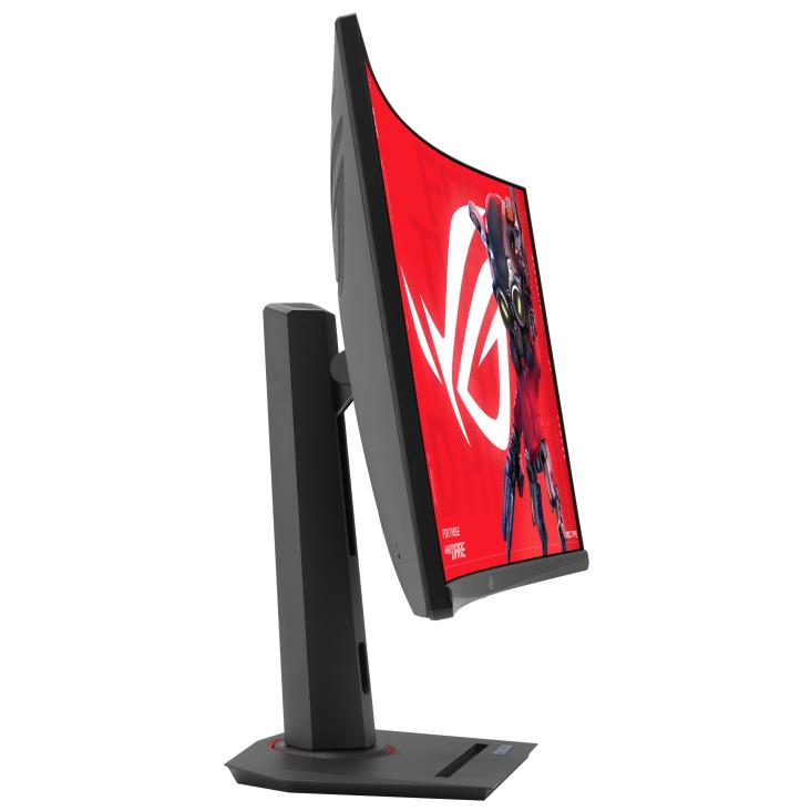 LCD Monitor ASUS ROG Strix XG32WCS 31.5" /Curved Panel VA 2560x1440 16:9 180Hz 1 ms Swivel Height adjustable Tilt 90LM0AC0-B01970 - Image 5