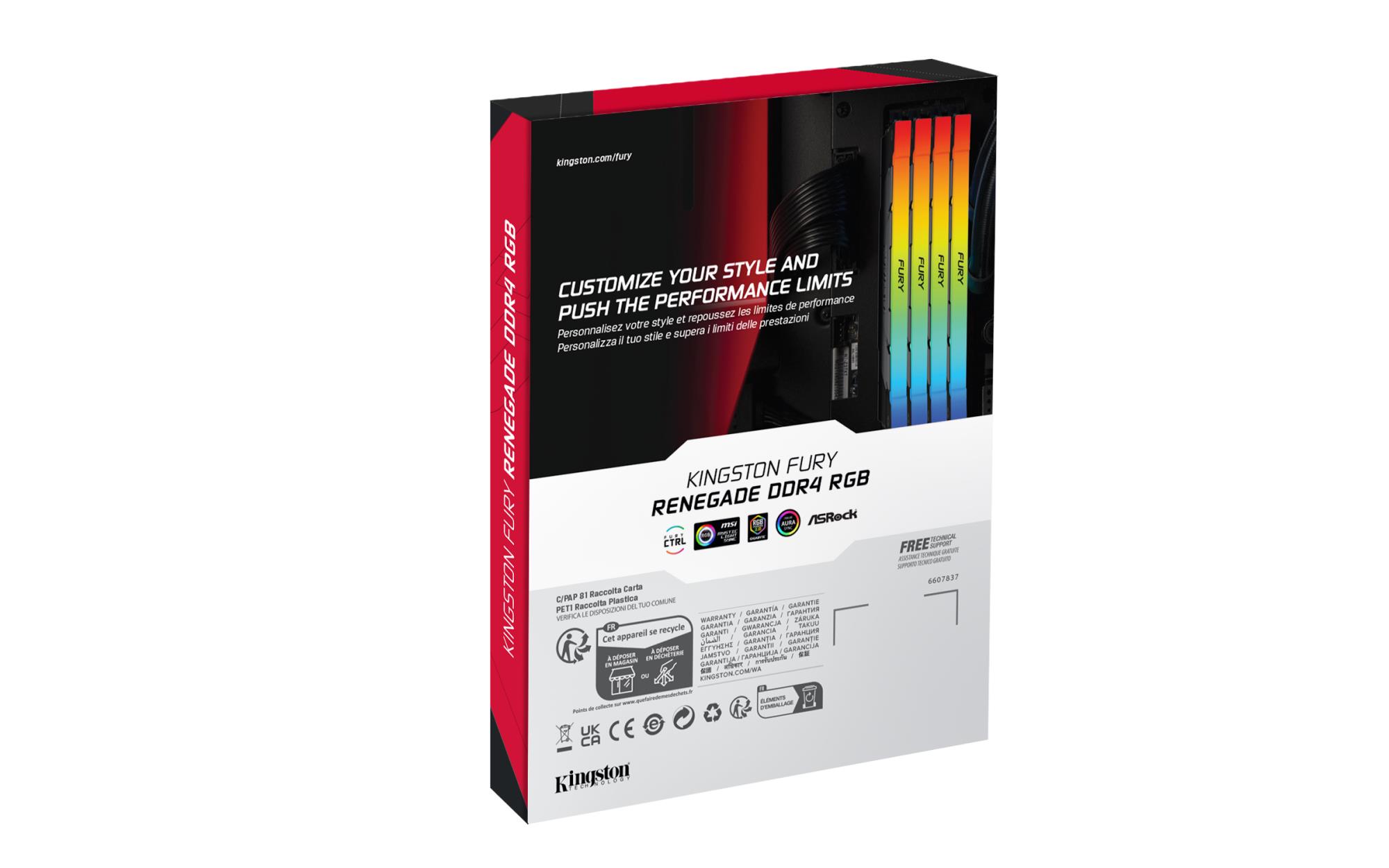 MEMORY DIMM 32GB PC25600 DDR4/K2 KF432C16RB12AK2/32 KINGSTON - Image 6