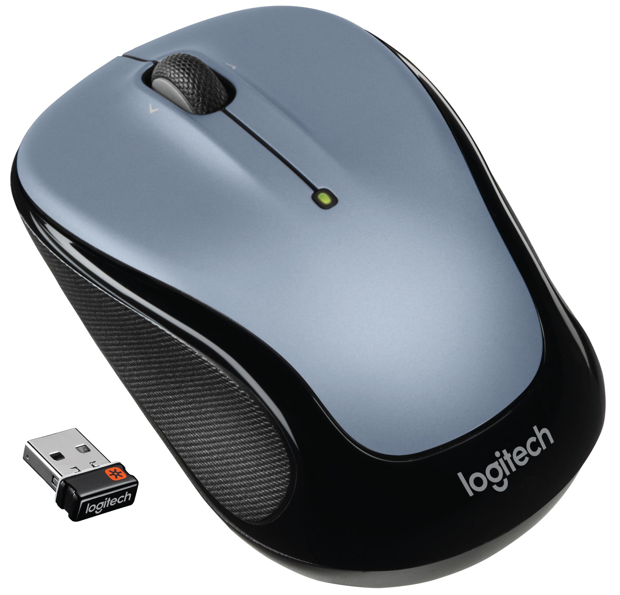MOUSE USB OPTICAL CORDL. M325/LIGHT SILV 910-002334 LOGITECH - Image 3