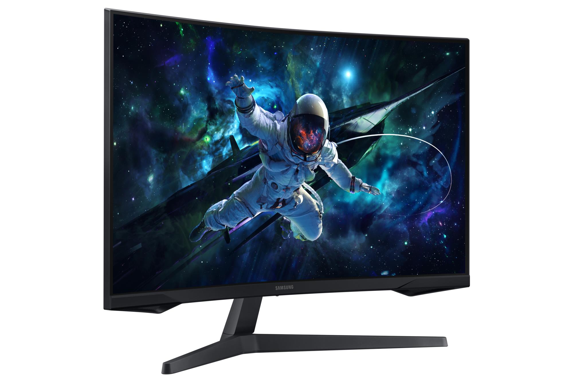 LCD Monitor SAMSUNG ODYSSEY G5 32" /Curved Panel VA 16:9 165Hz 1 ms Tilt Colour Black LS32CG554EUXEN - Image 5