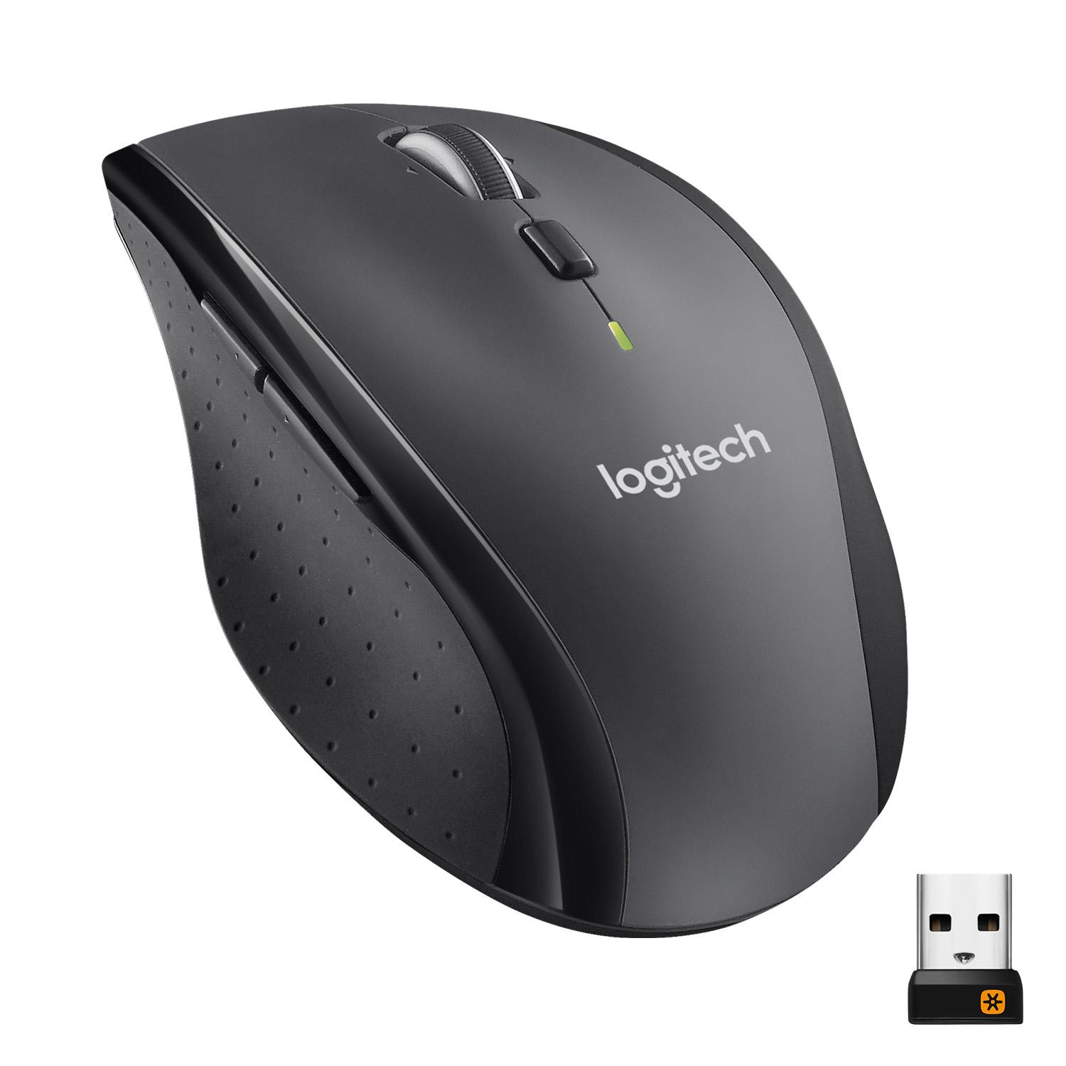 MOUSE USB LASER WRL M705/BLACK 910-006034 LOGITECH