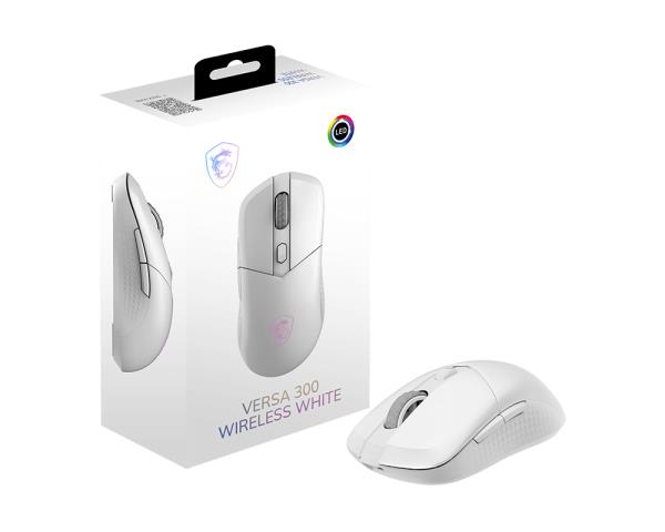 MOUSE USB OPTICAL WRL /VERSA 300 W WHITE MSI - Image 5