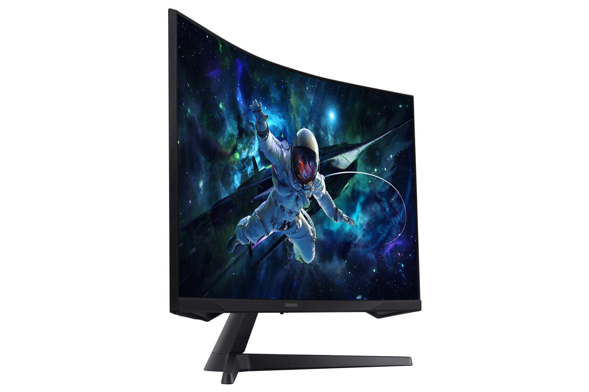 LCD Monitor SAMSUNG ODYSSEY G5 32" /Curved Panel VA 16:9 165Hz 1 ms Tilt Colour Black LS32CG554EUXEN - Image 7
