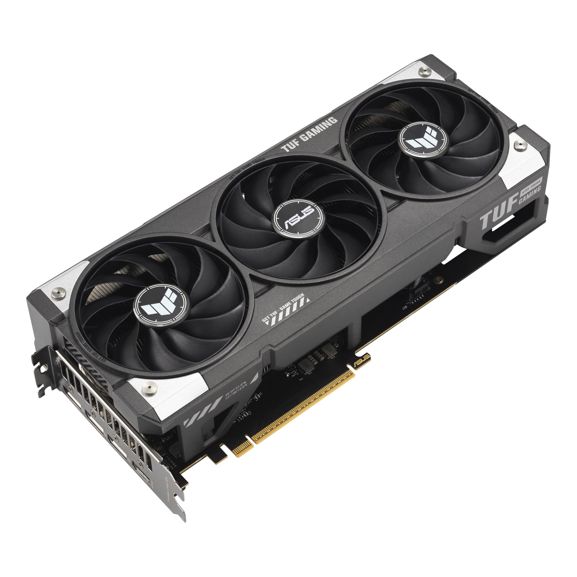 ASUS NVIDIA Ge Force RTX 5060 Ti 16 GB GDDR7 128 bit PCIE 5.0 16x Triple slot Fansink 1x HDMI 3x Display Port TUF-RTX5060TI-O16G - Image 3