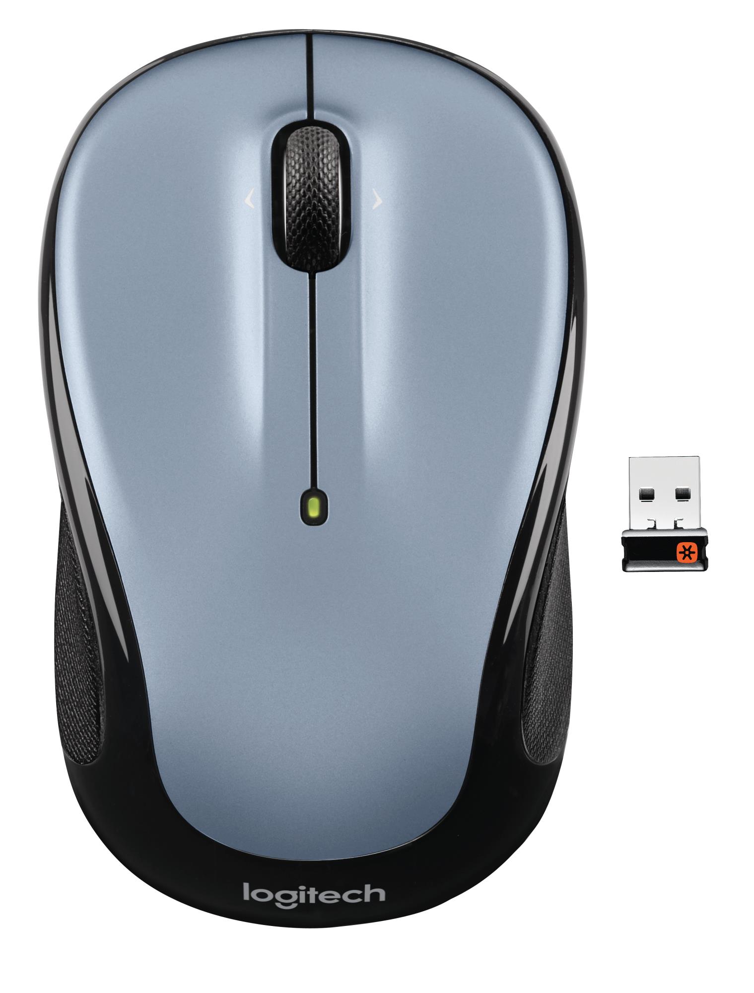 MOUSE USB OPTICAL CORDL. M325/LIGHT SILV 910-002334 LOGITECH - Image 2