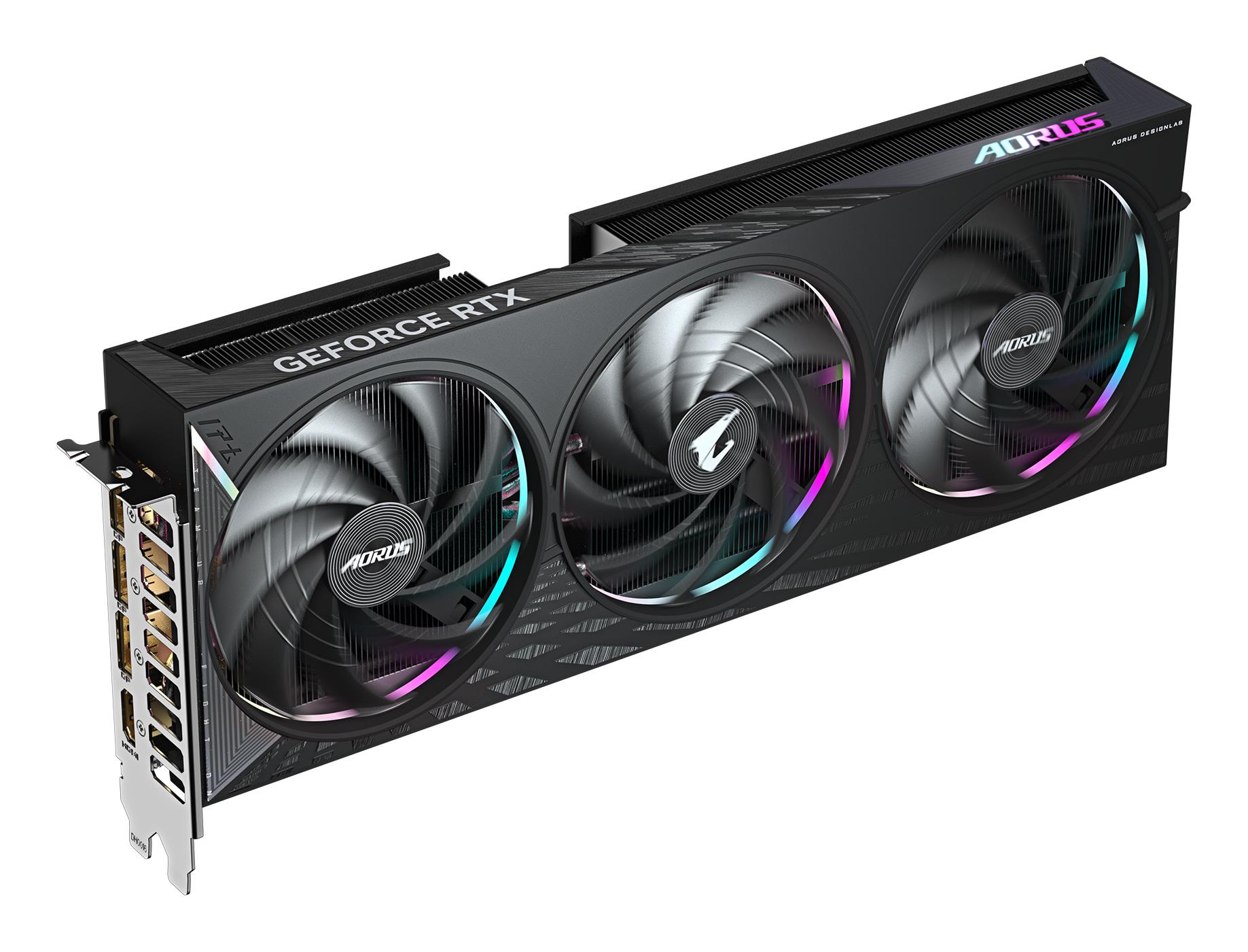 GIGABYTE NVIDIA Ge Force RTX 5060 Ti 16 GB GDDR7 128 bit PCIE 5.0 16x GPU 2722 M Hz Triple slot Fansink 1x HDMI 3x Display Port GV-N506TAORUSE-16GD1.0 - Image 5