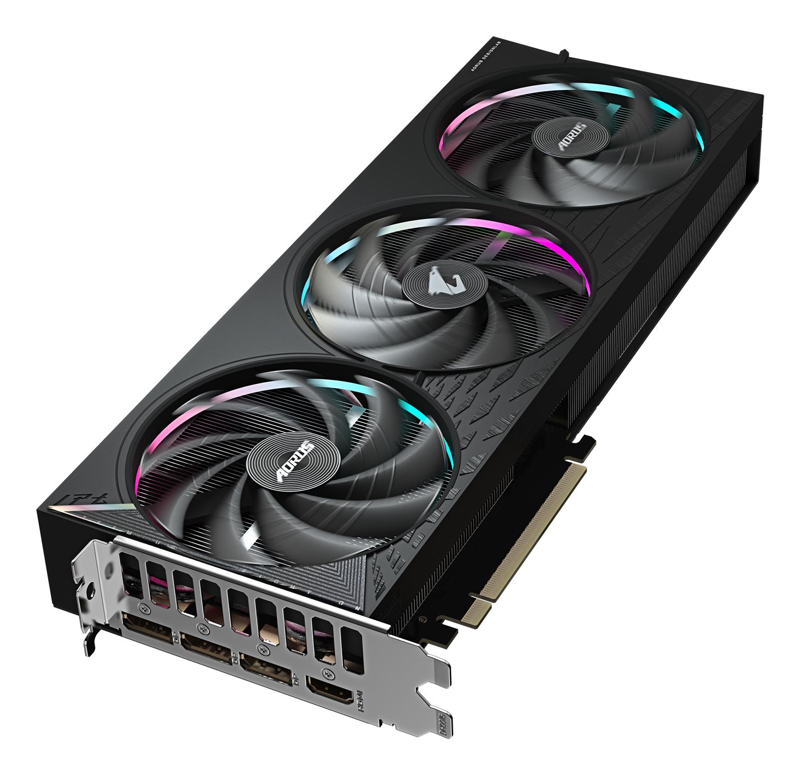 GIGABYTE NVIDIA Ge Force RTX 5060 Ti 16 GB GDDR7 128 bit PCIE 5.0 16x GPU 2722 M Hz Triple slot Fansink 1x HDMI 3x Display Port GV-N506TAORUSE-16GD1.0 - Image 4