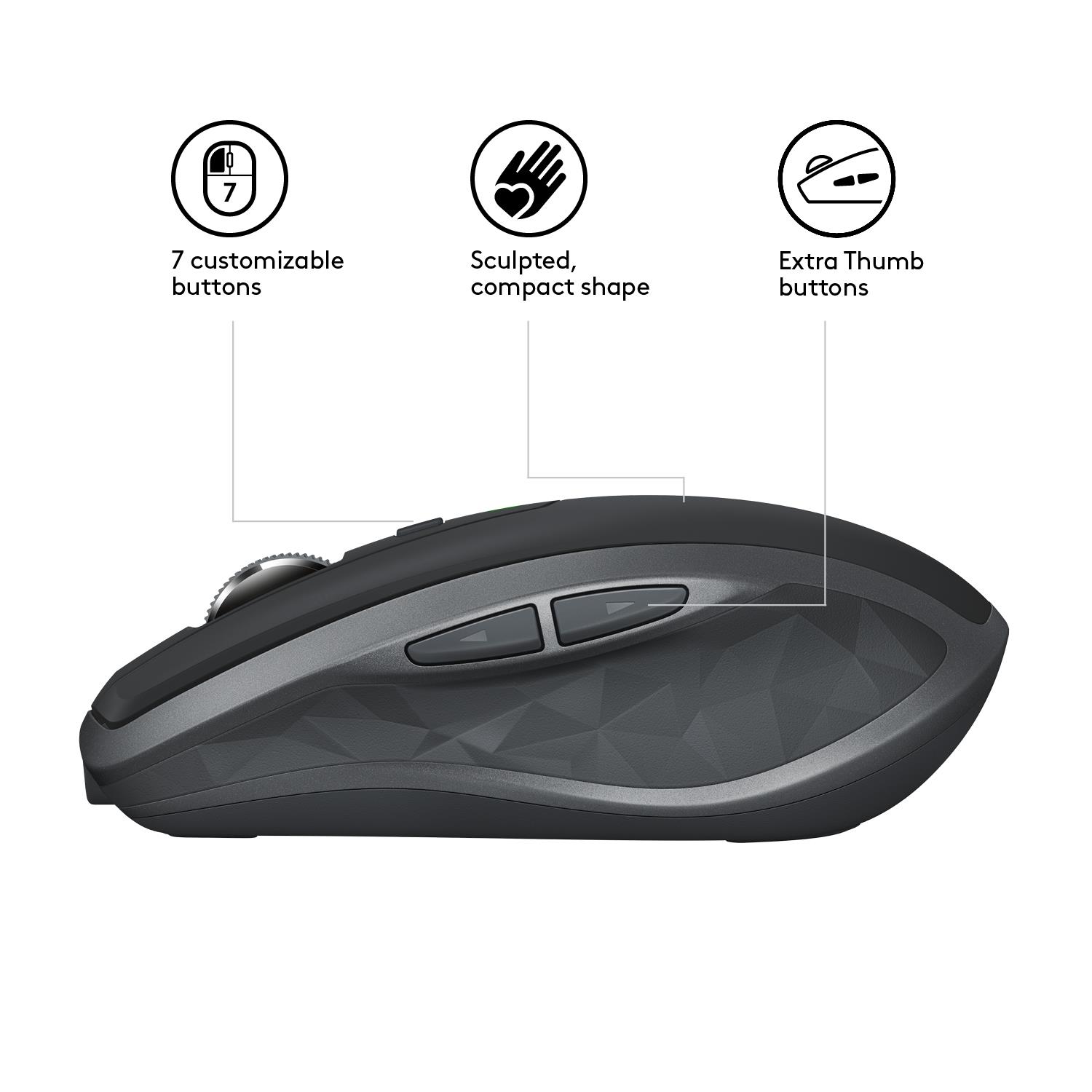 MOUSE USB LASER WRL MX/ANYWHERE2S 910-005153 LOGITECH - Image 5