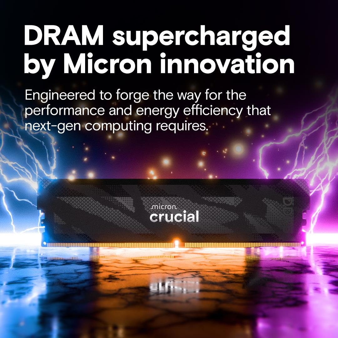 MEMORY DIMM PRO 32GB DDR5-6400/KIT2 CP2K16G64C32U5B CRUCIAL - Image 6