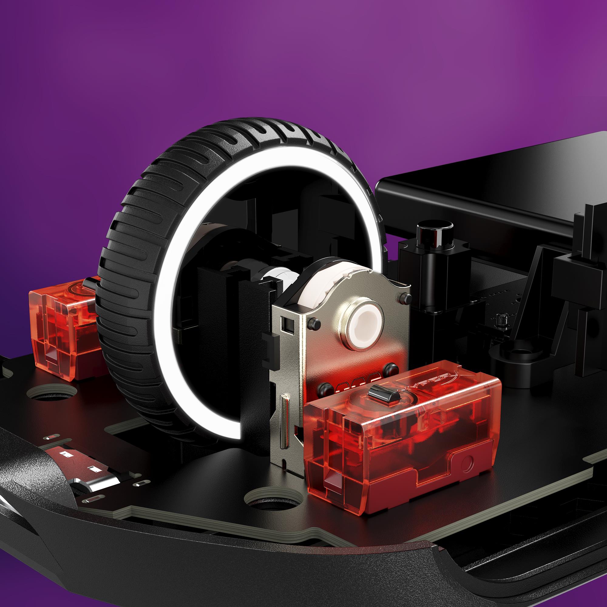 MOUSE USB OPTICAL WRL/PULSEFIRE HASTE 2 BLACK HYPERX - Image 11