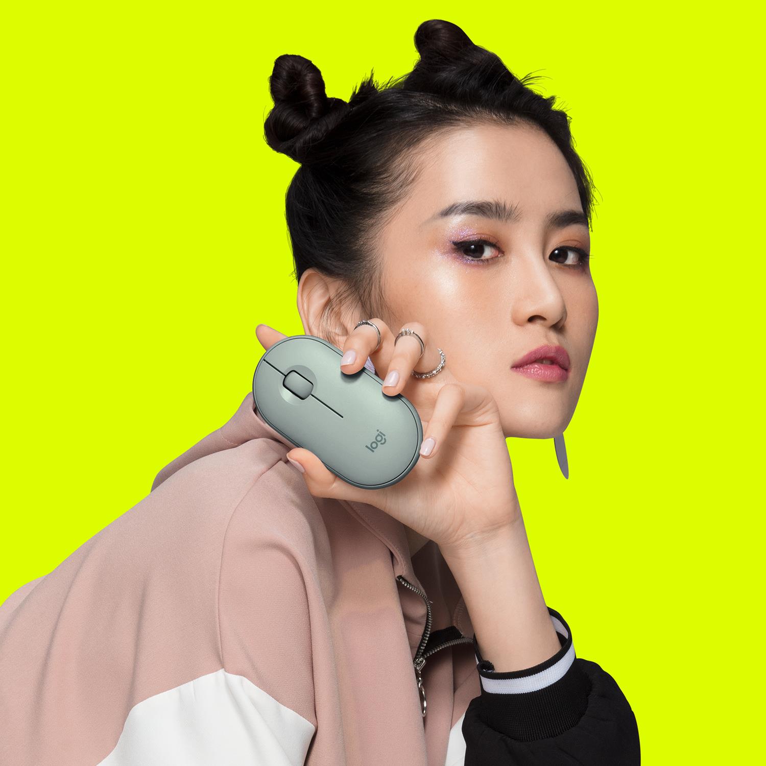 MOUSE USB OPTICAL WRL M350/EUCALYPTUS 910-005720 LOGITECH - Image 3