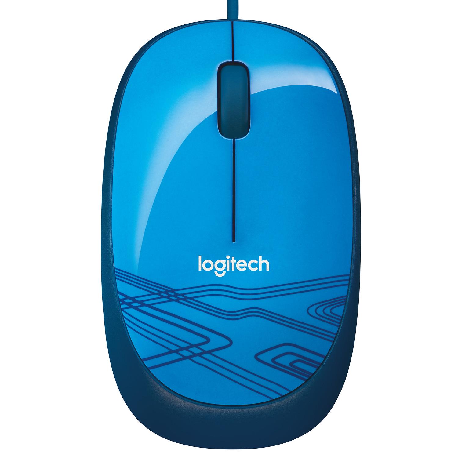 MOUSE USB OPTICAL M105/BLUE 910-003114 LOGITECH