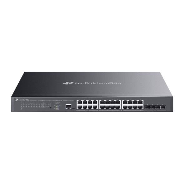 Switch TP-LINK Omada SG3428XMPP Rack 24x10Base-T / 100Base-TX / 1000Base-T 4x SFP+ 1x Console 1 Po E+ ports 16 500 Watts SG3428XMPP