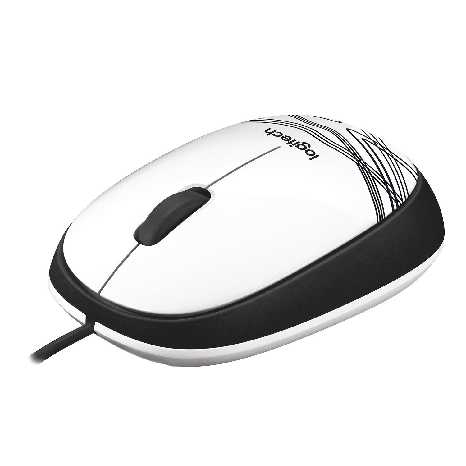 MOUSE USB OPTICAL M105/WHITE 910-002944 LOGITECH - Image 3