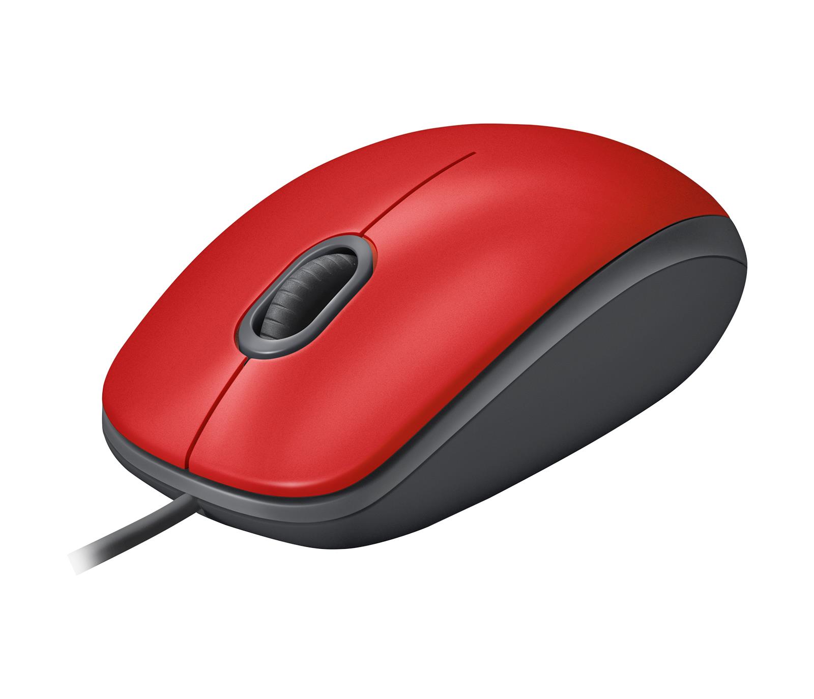 MOUSE USB OPTICAL M110 SILENT/RED 910-005489 LOGITECH