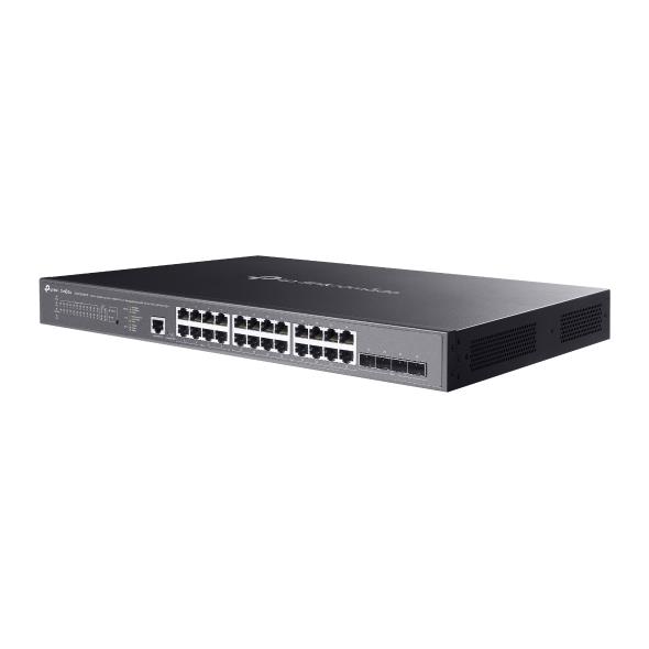 Switch TP-LINK Omada SG3428XMPP Rack 24x10Base-T / 100Base-TX / 1000Base-T 4x SFP+ 1x Console 1 Po E+ ports 16 500 Watts SG3428XMPP - Image 3