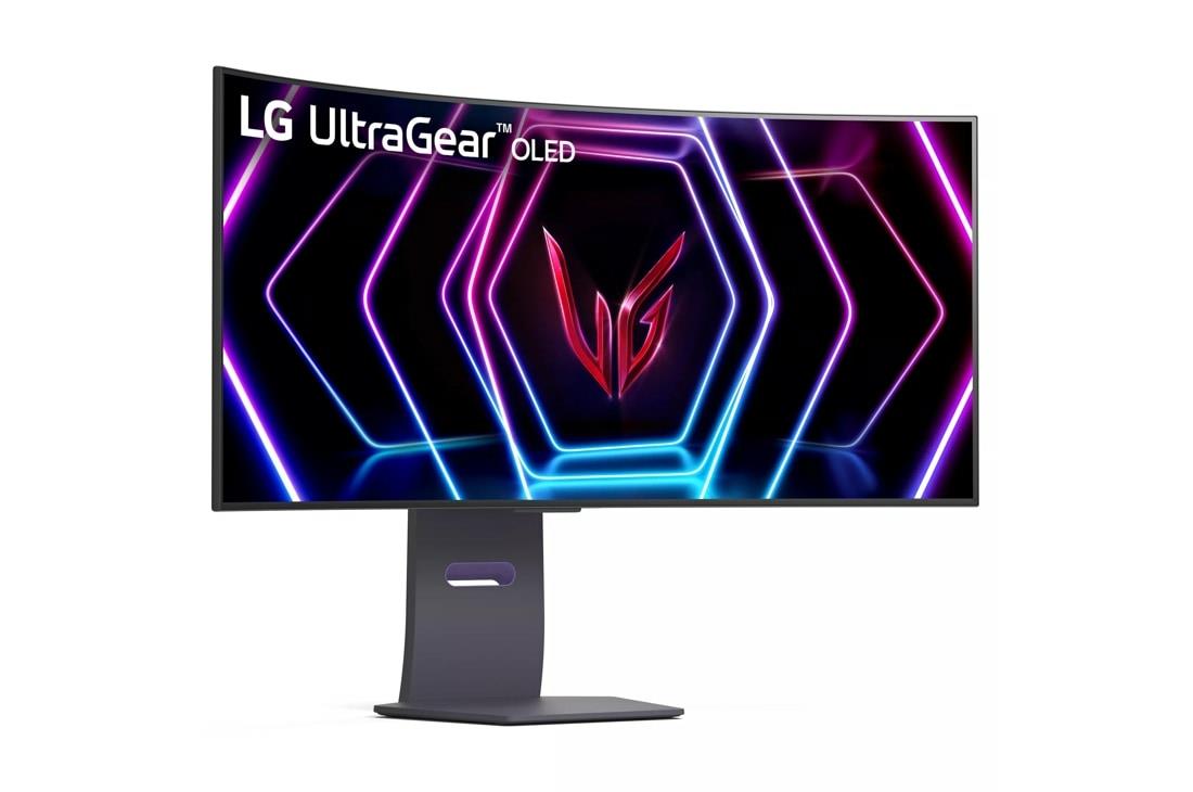 Monitor LG 39GS95QE-B 39" /Curved/21 : 9 Panel OLED 3440x1440 21:9 240Hz Matte 0.03 ms Swivel Height adjustable Tilt Colour Black 39GS95QE-B - Image 2