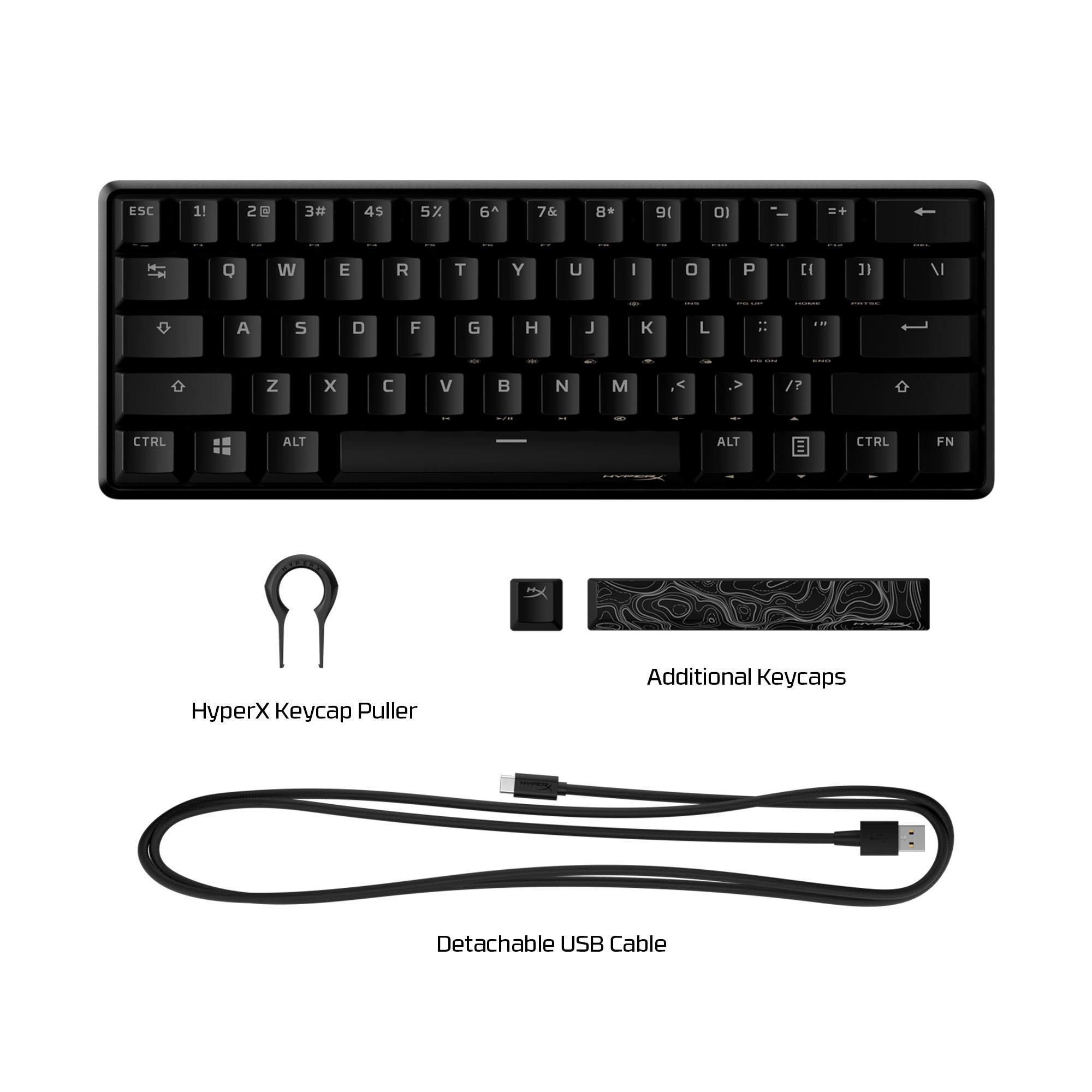 KEYBOARD ALLOY ORIGINS 60/HKBO1S-RB-NO/G HYPERX - Image 4