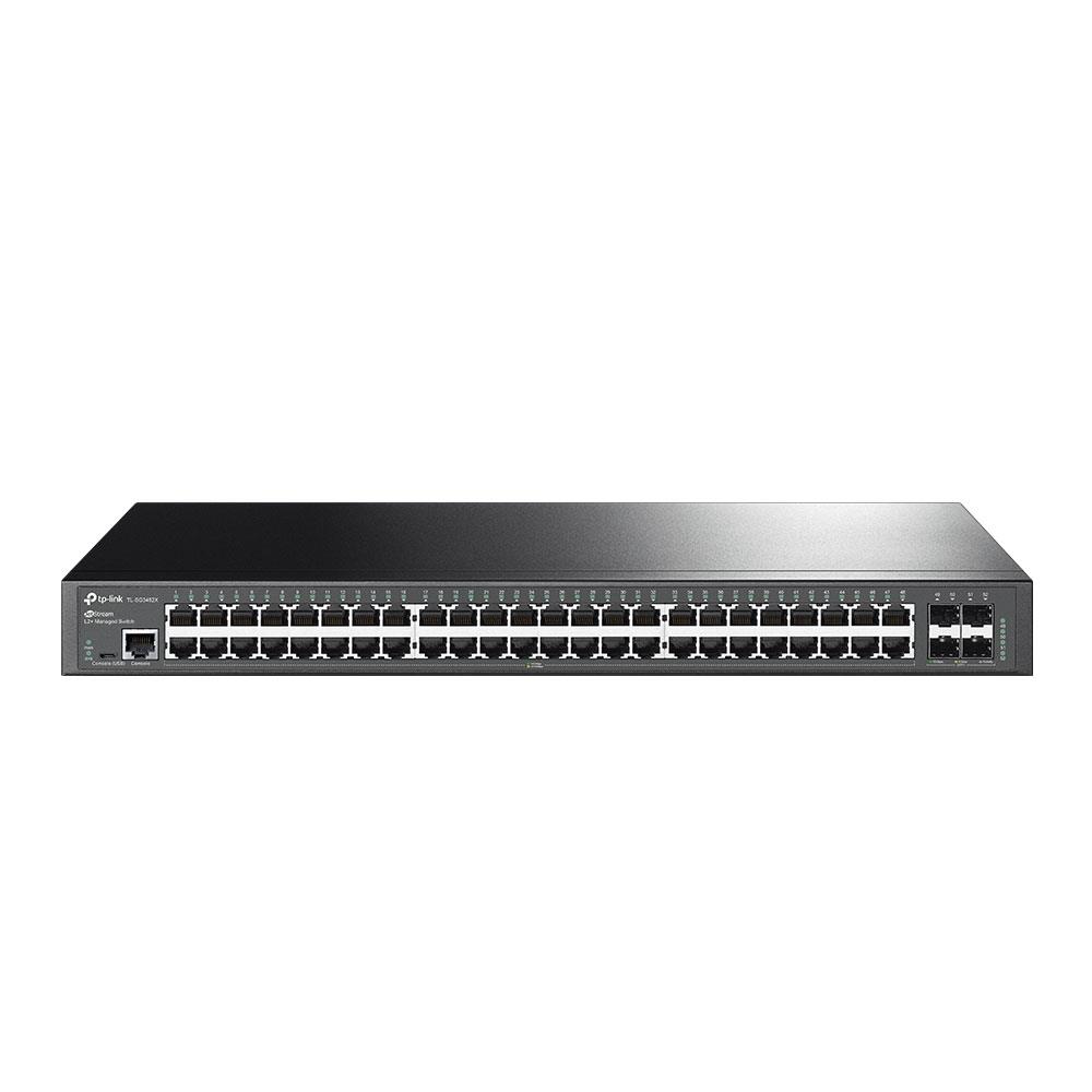Switch TP-LINK Omada TL-SG3452X Type L2+ Rack 48x10Base-T / 100Base-TX / 1000Base-T 4x SFP+ 1x Console 1 TL-SG3452X