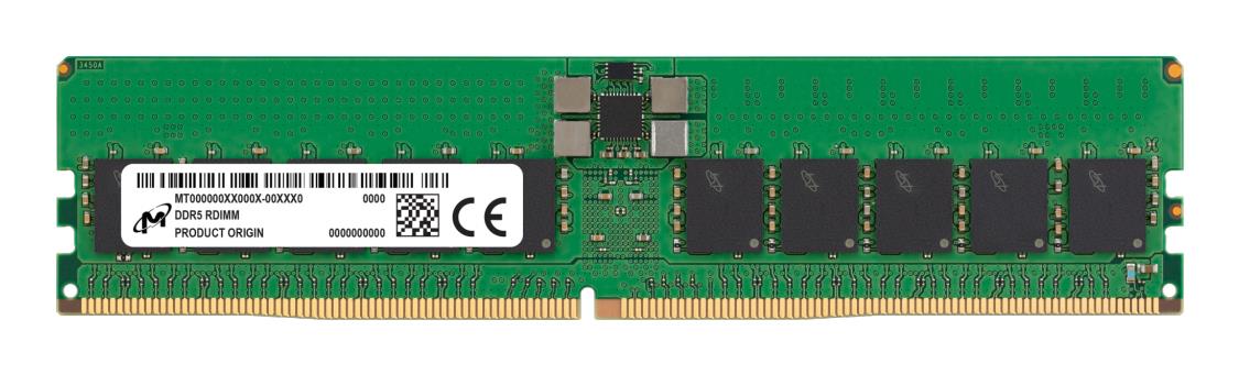 Server Memory Module MICRON DDR5 32GB RDIMM/ECC 5600 M Hz CL 46 1.1 V MTC20F1045S1RC56BR